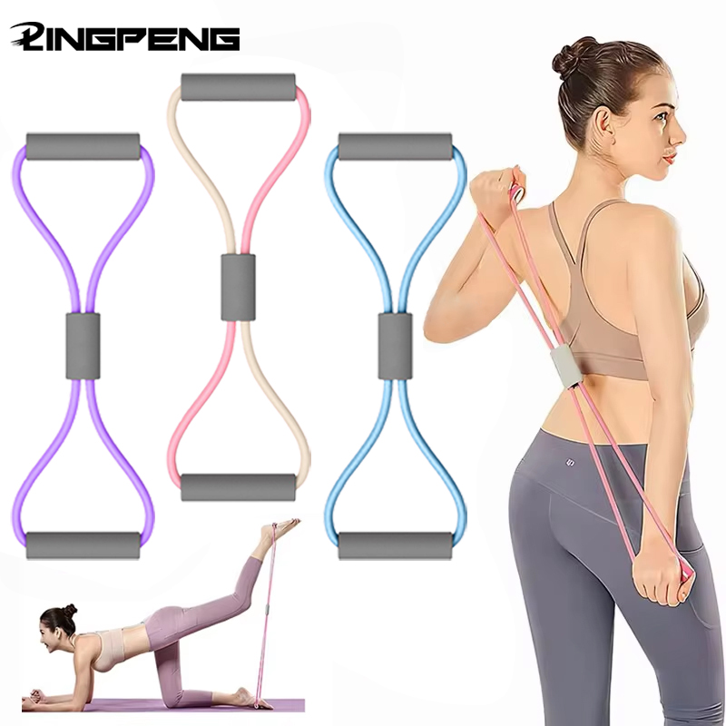 Home Gym Weight Machine - 1Pcs Home Gym Elastic Band Portable