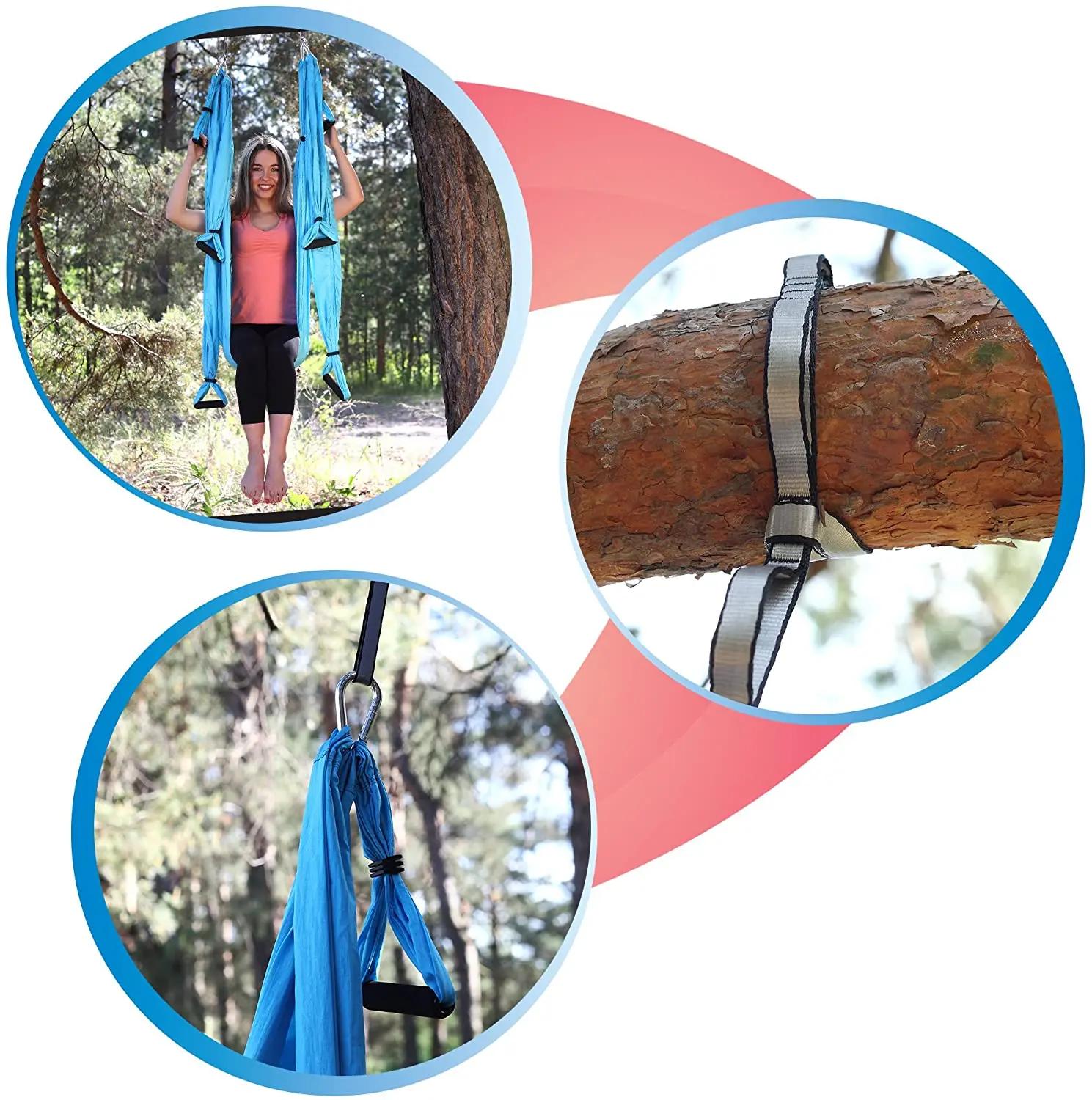 Yoga Trapeze Swing - 2.5*1.5m Aerial Yoga Swing with Extension