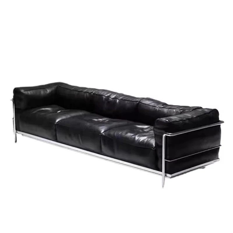 Home Gym Furniture - Italian luxury leather recliner set contemporary