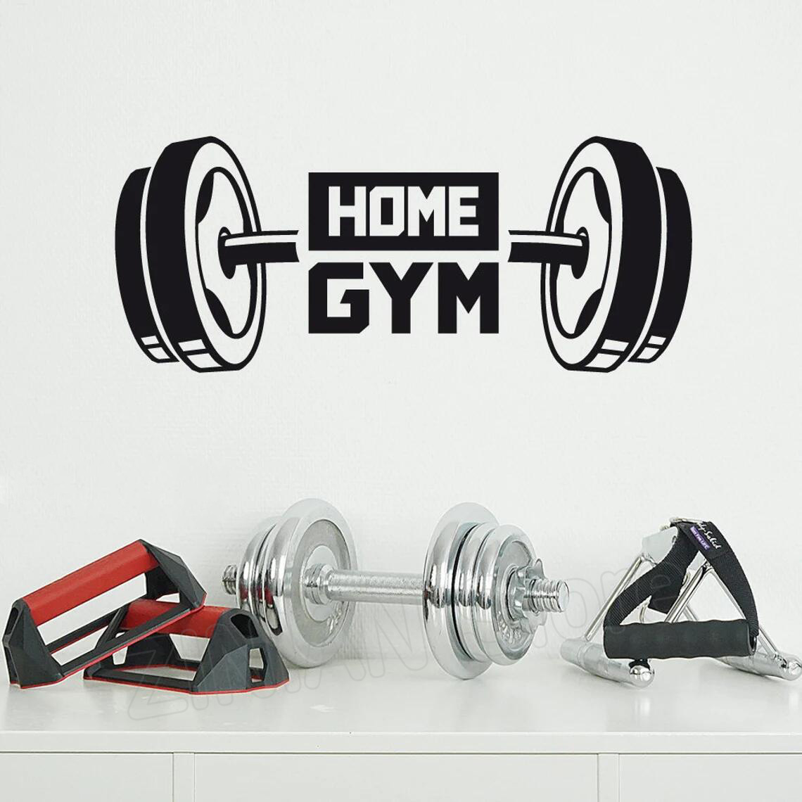 Home Gym Furniture - Fitness Home Gym Decor Wall Sticker