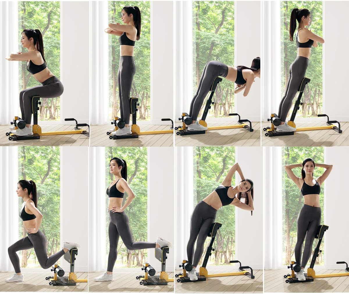 Home Gym Core Workout, PVC Mat - Home Gym Yellow 评论和价格