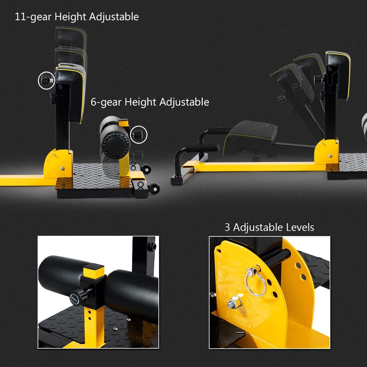 Home Gym Core Workout, PVC Mat - Home Gym Yellow 评论和价格