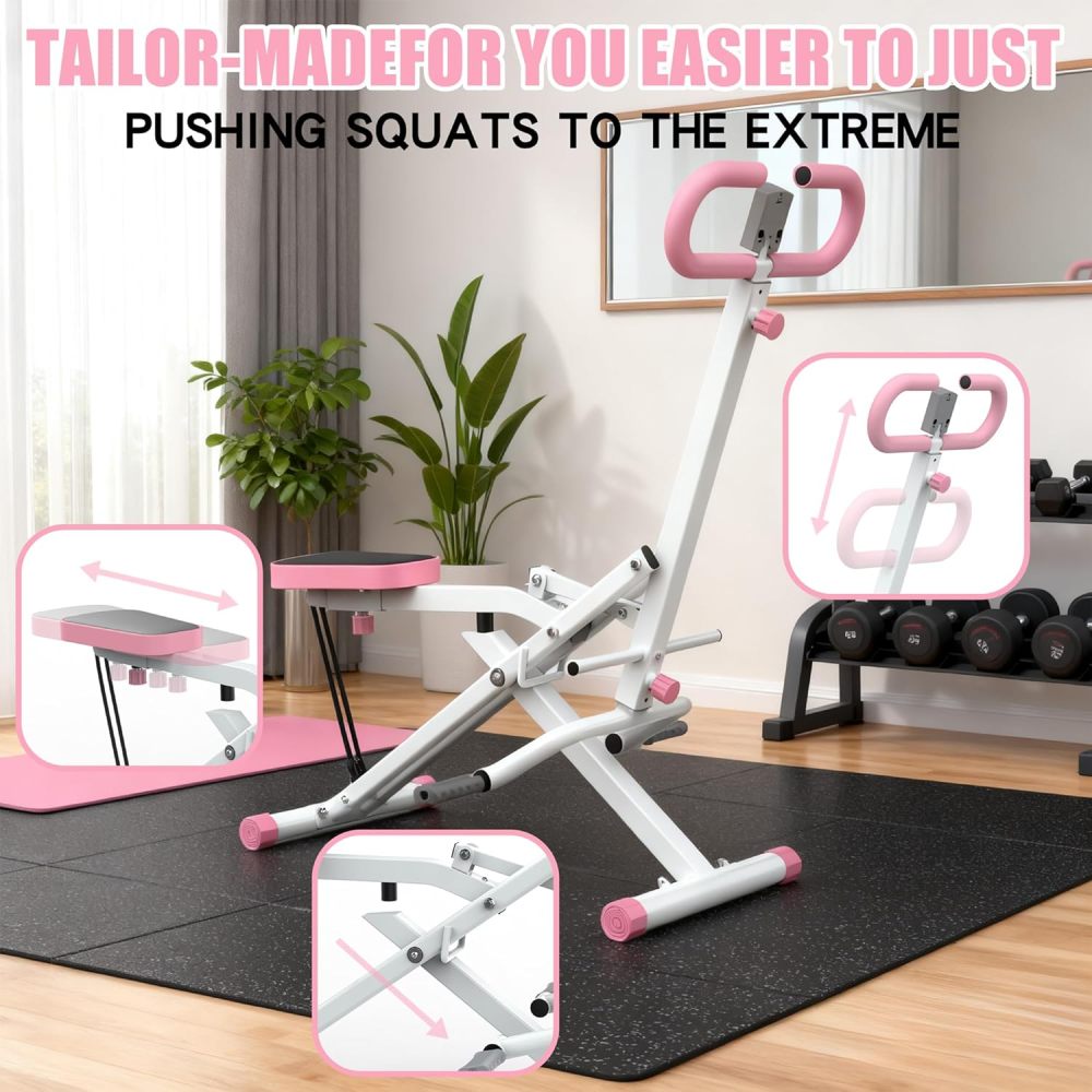 Ye Foldable Squat Machine for  - Home Gym Hip Thrust Machine 评论和价格