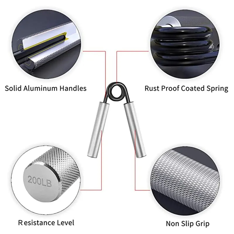 Metal Hand Grip Set 100LB-300L - Home Gym Furniture 评论和价格
