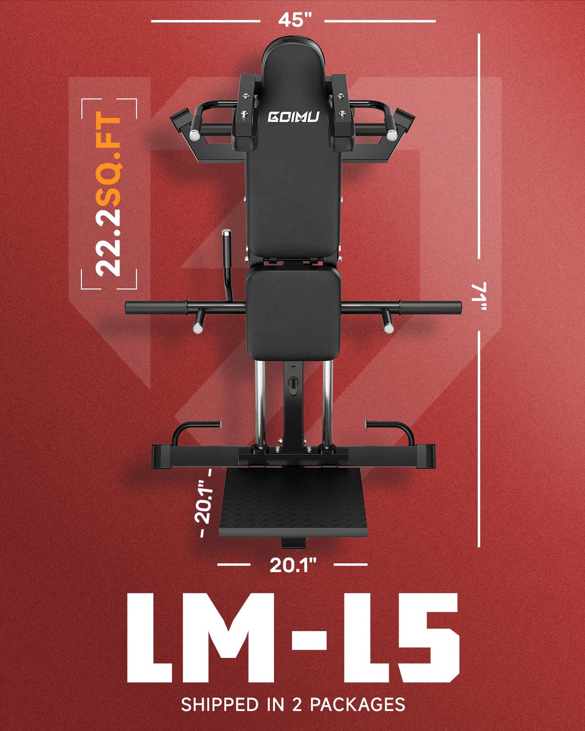 L5 Leg Press Hack Squat Machin - Home Gym Hack 评论和价格