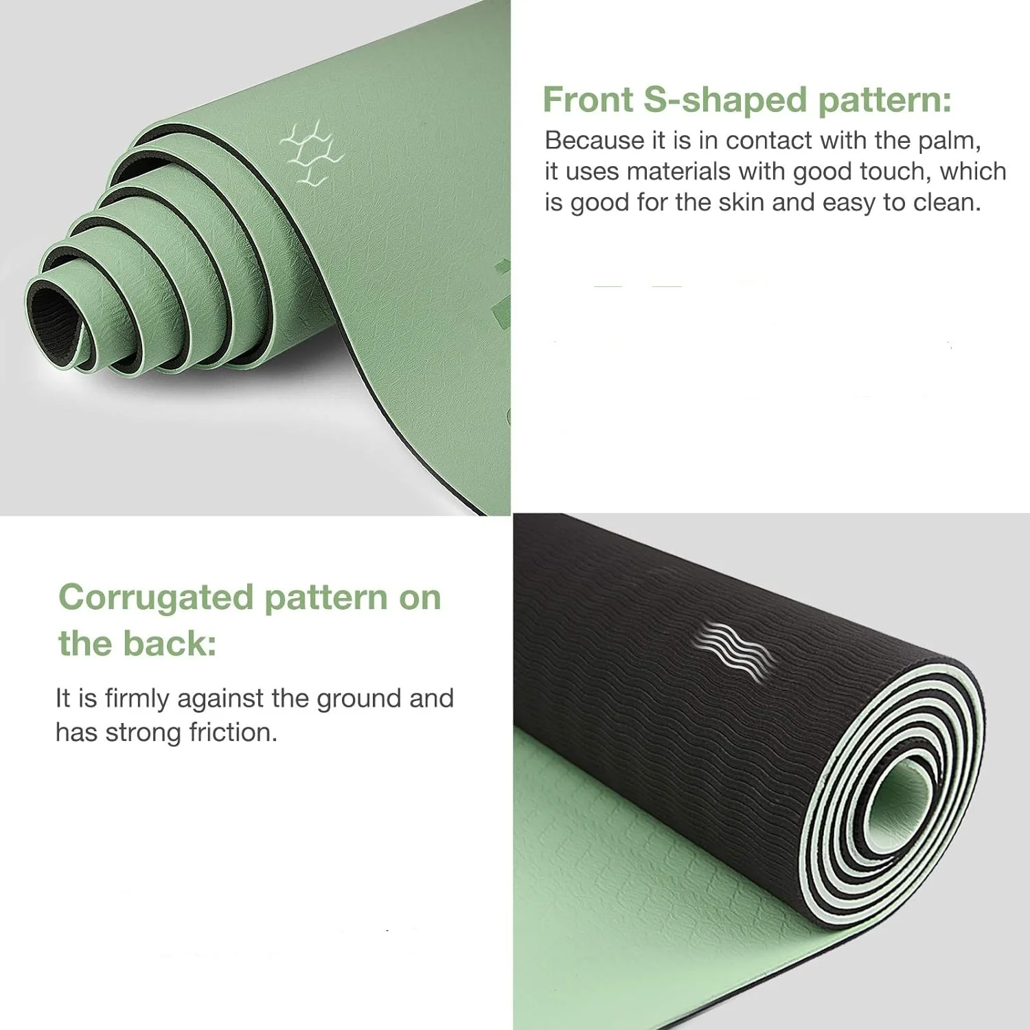 TPE yoga mat is environmentall - Home Gym Furniture 评论和价格
