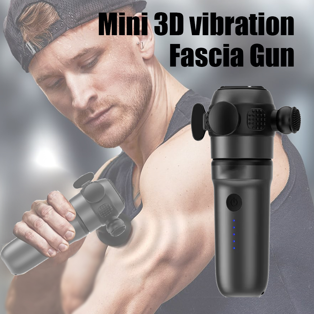 Mini 3D Vibration Fascia Gun D - Home Gym Mini 评论和价格