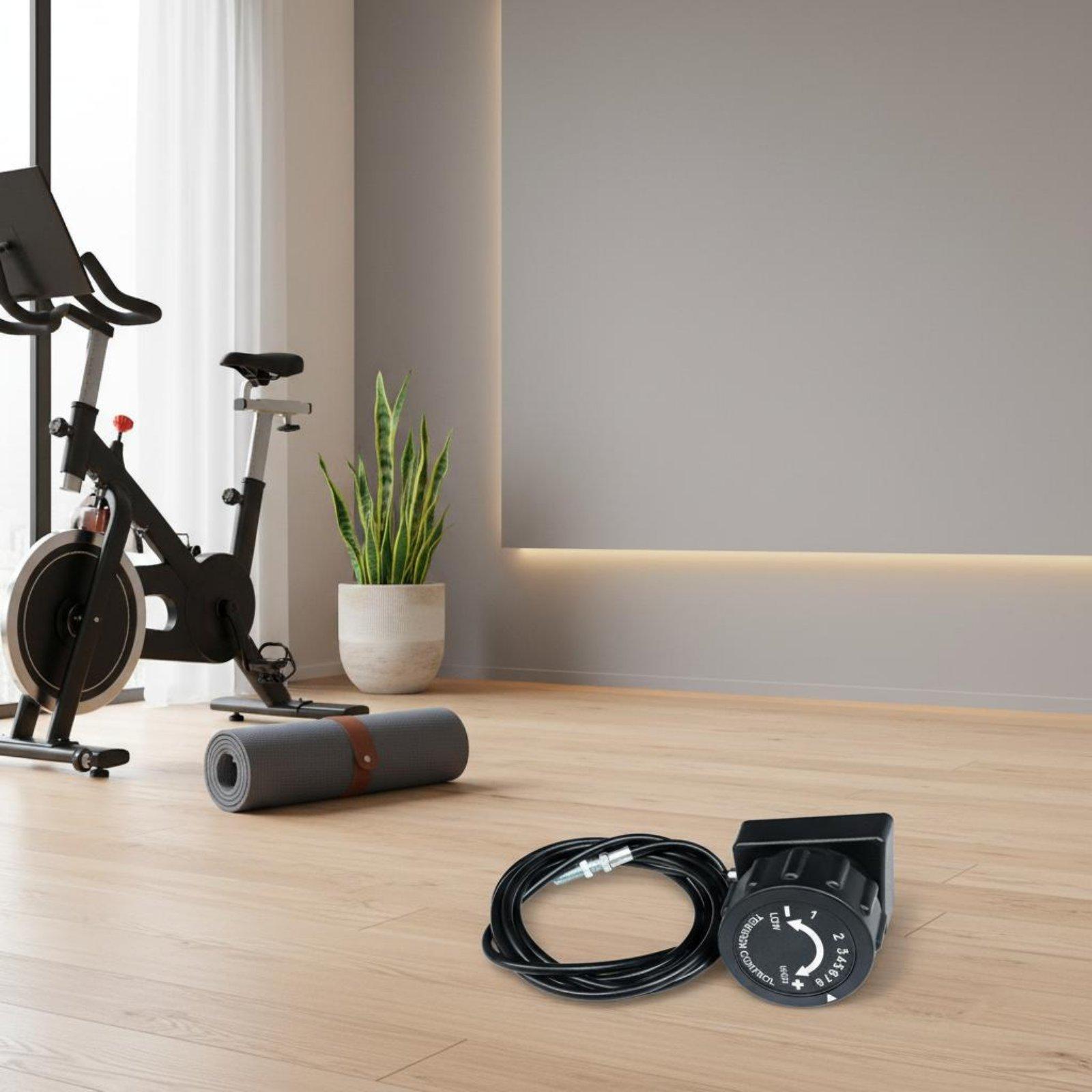Stationary Exercise Bike Resis - Home Gym Bike 评论和价格