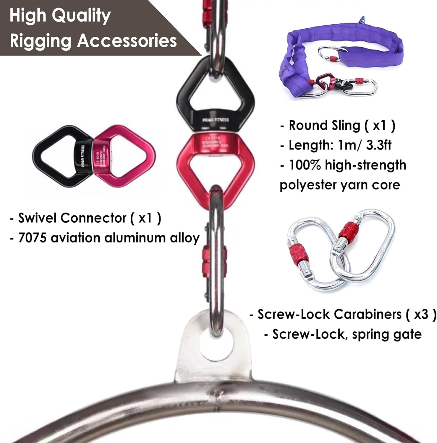 50cm Aerial Hoop Mini Lyra Kit - Home Gym Mini 评论和价格