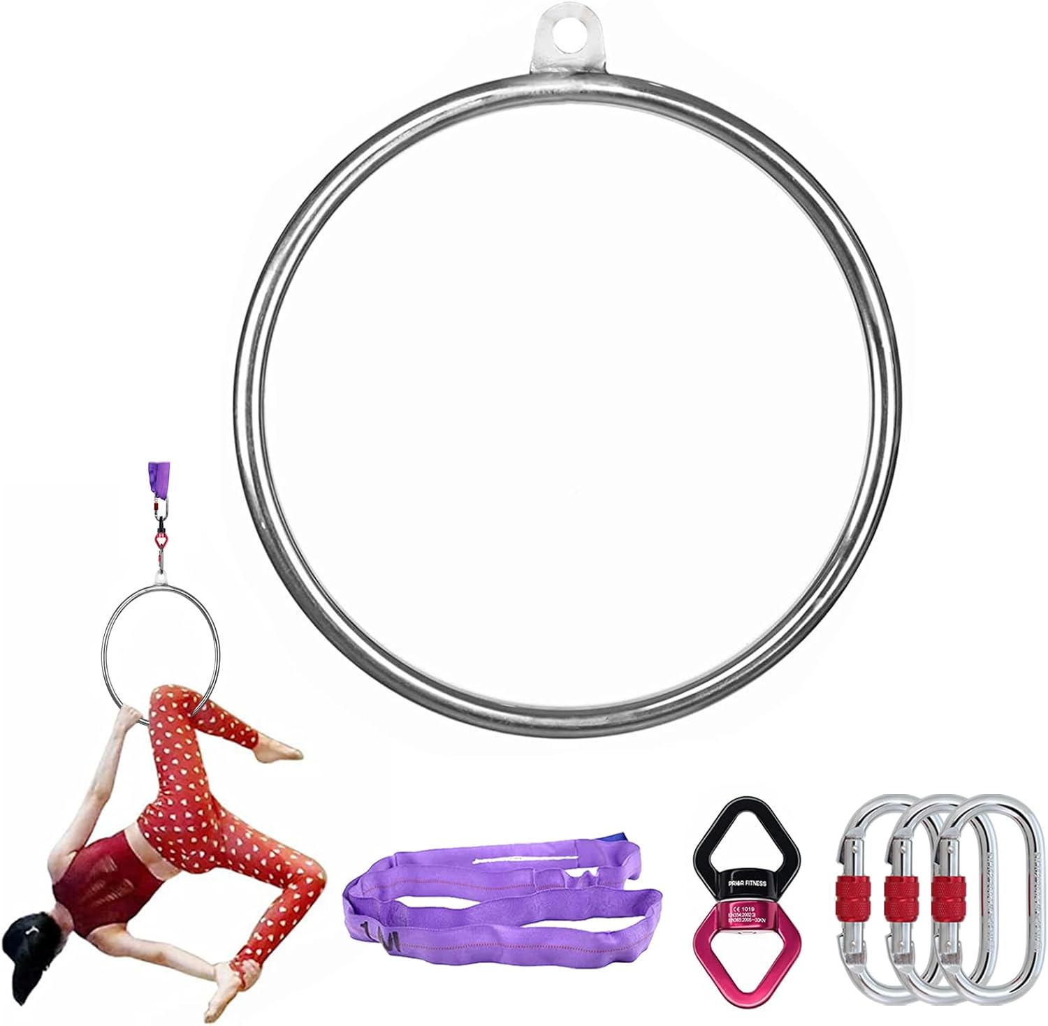 50cm Aerial Hoop Mini Lyra Kit - Home Gym Mini 评论和价格