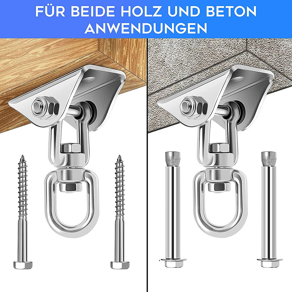 Heavy Duty Swing Hangers Hooks - Yoga Trapeze Swing 评论和价格