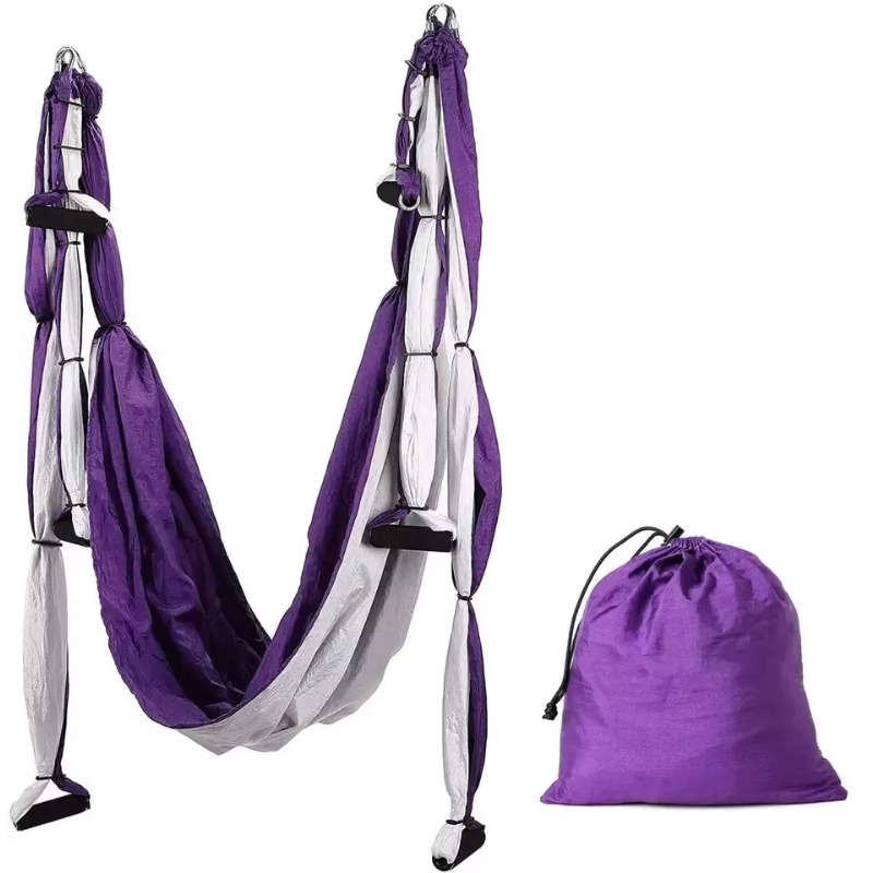 Aerial Yoga Swing with Long St - Yoga Trapeze Swing 评论和价格