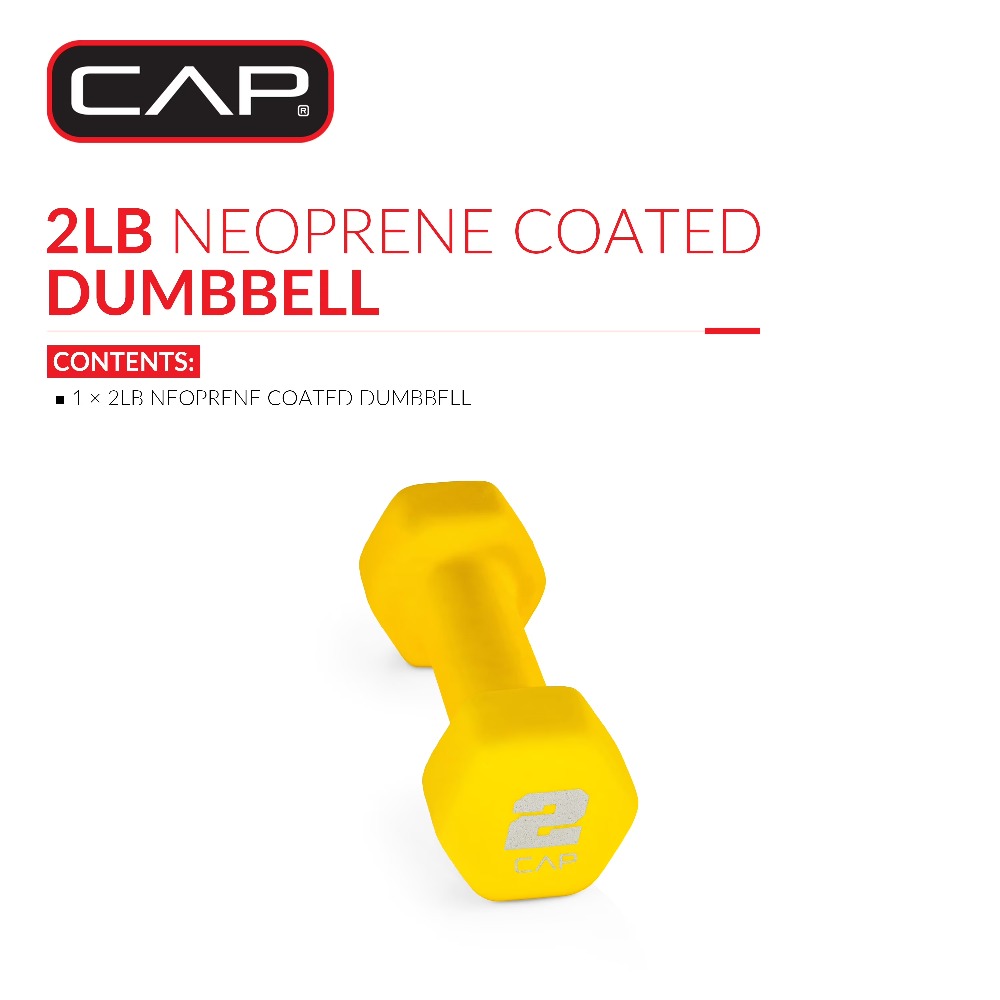 Neoprene Dumbbell 2lb Weight f - Home Gym Yellow 评论和价格