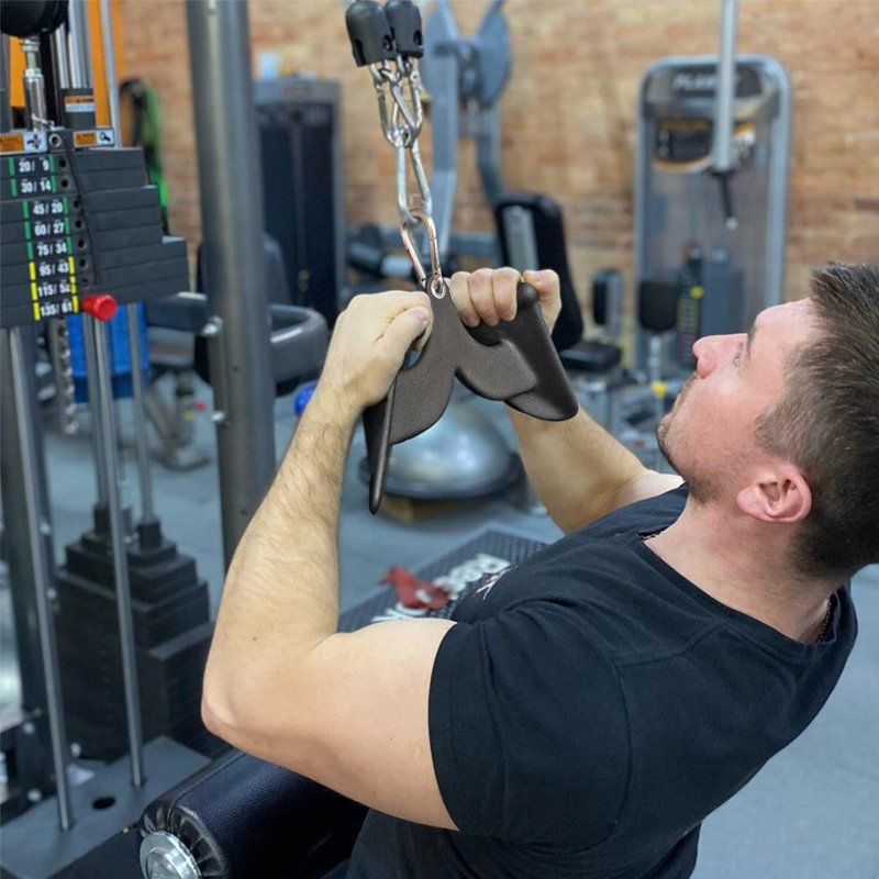 Dual Grip Cable Machine Attach - Home Gym Upper Body Workout 评论和价格