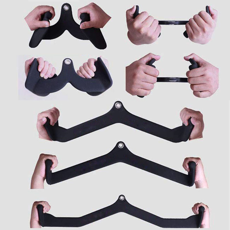 Dual Grip Cable Machine Attach - Home Gym Upper Body Workout 评论和价格