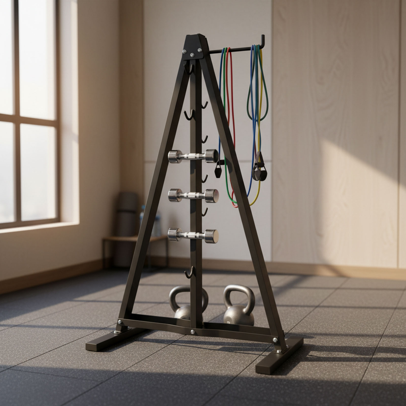Lat Pull Down Bar Organizer wi - Home Gym Furniture 评论和价格