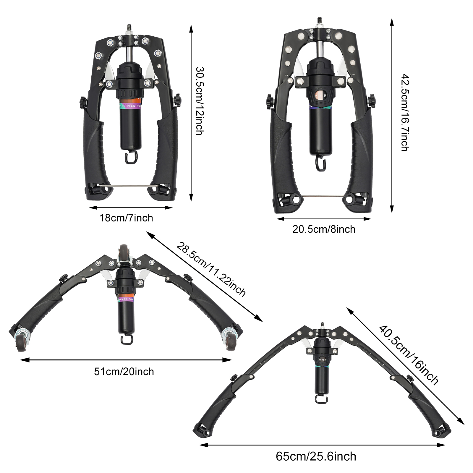 Black /Red Hydraulic Power Twi - Home Gym Upper Body Workout 评论和价格