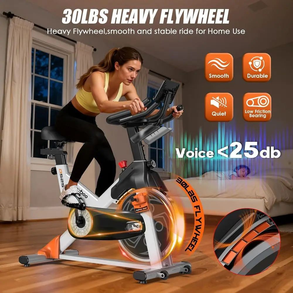Silent Magnetic Exercise Bike  - Home Gym Bike 评论和价格
