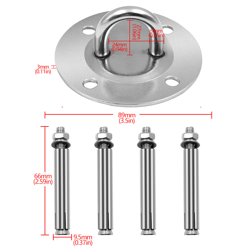 1/2/3Set Suspension Bracket Sw - Yoga Trapeze Swing 评论和价格