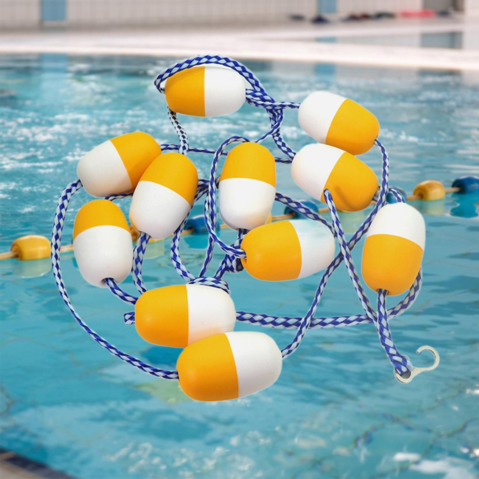 Pool Rope with Floats Yellow W - Home Gym Yellow 评论和价格