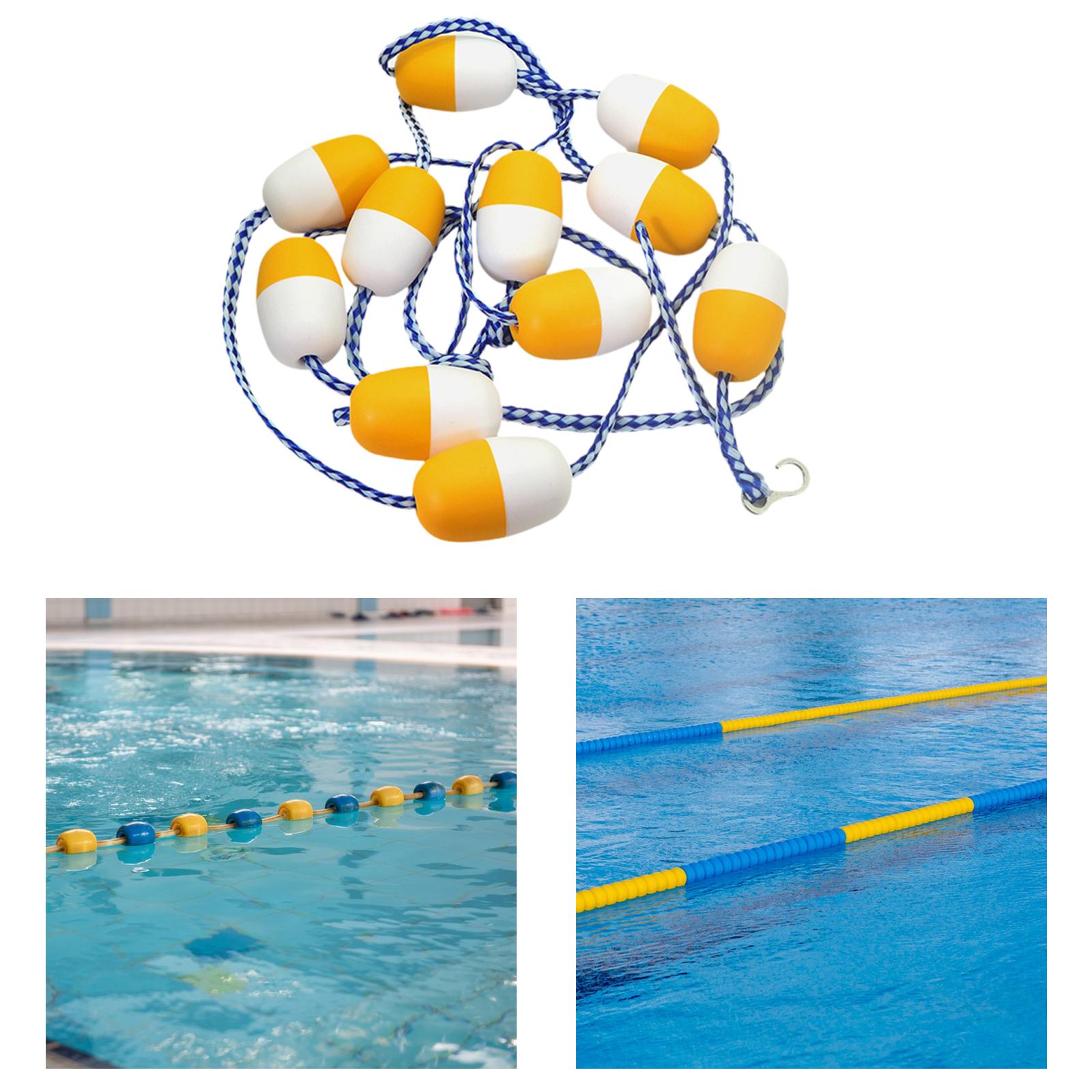 Pool Rope with Floats Yellow W - Home Gym Yellow 评论和价格