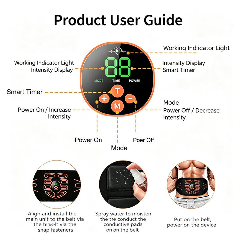 Abdominal Toning Belt Smart Ab - Home Gym Weight Machine 评论和价格