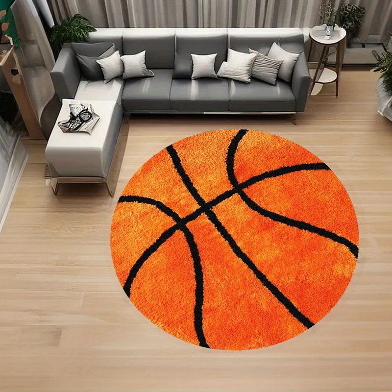 Basketball Pattern Round Rug F - Home Gym Furniture 评论和价格