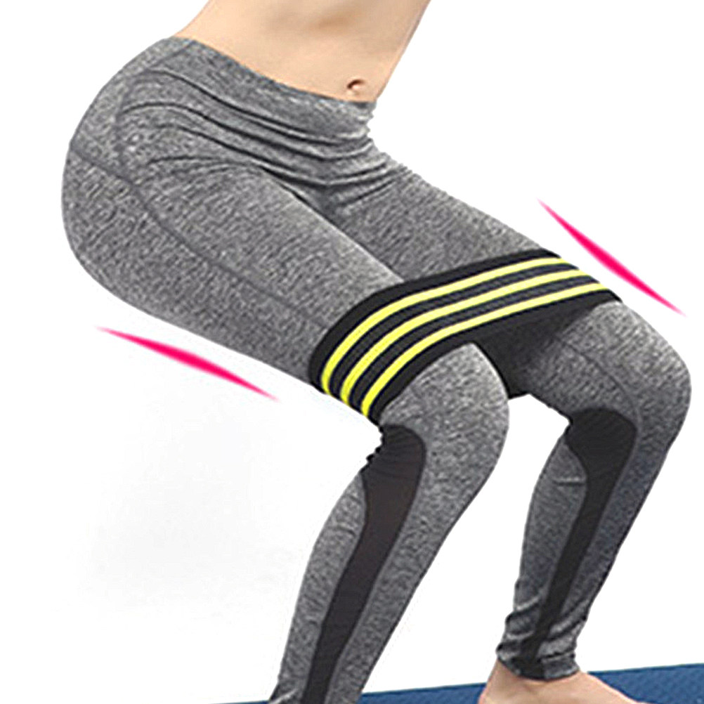 Elastic Resistance Hip Band Si - Home Gym Yellow 评论和价格
