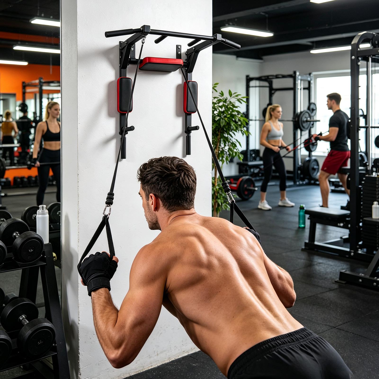 Wall-Mounted Pull-up Bar Fitne - Home Gym Hack 评论和价格